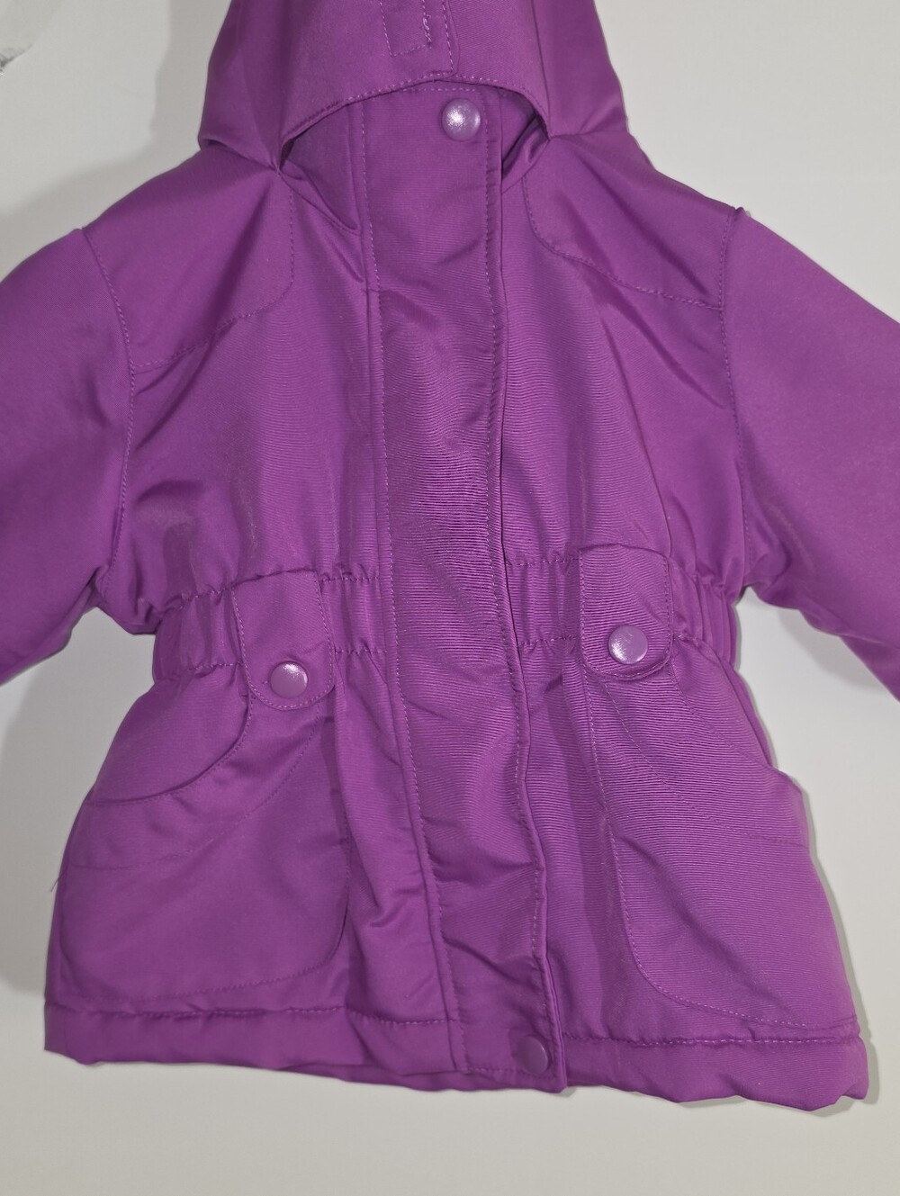 Wonder Kids Hooded Purple Jacket